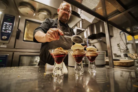 Desserter avslutas i glas